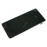 LCD+Touch screen Samsung A415 A41 juodas (black) originalas 